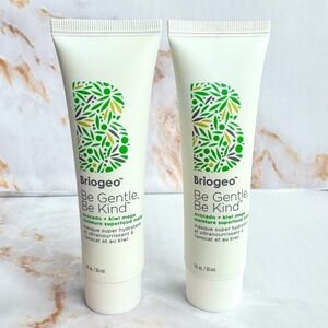 Briogeo Be Gentle, Be Kind Avacado + Kiwi Mega Moisture Superfood Mask Set NEW